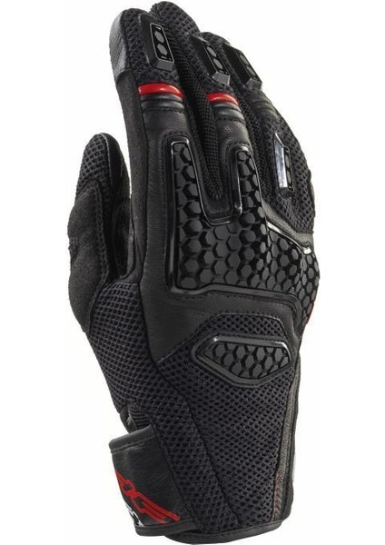 Gts-3 Korumalı Yazlık Motosiklet Eldiveni (Siyah)