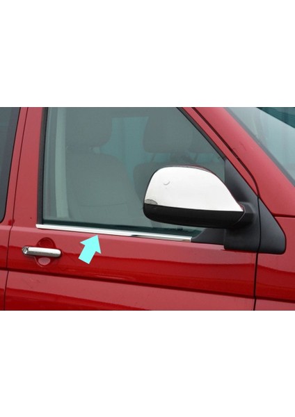 Volkswagen T5 Transporter Van Cam Çıtası 2 Parça Paslanmaz Çelik 2003 > 2014 fiyatları