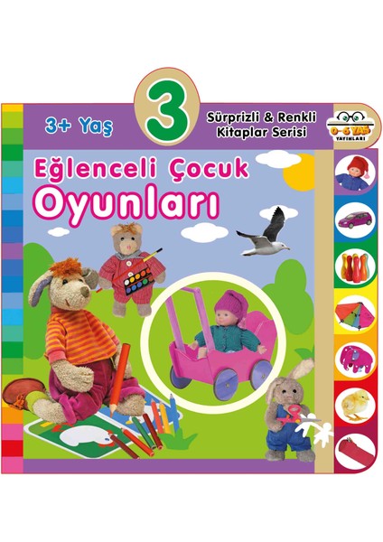 Sürprizli ve Renkli Kitaplar Seti - 7 Kitap (3+Yaş) modelleri