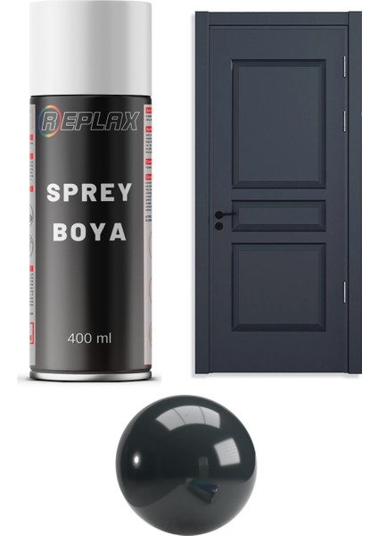 Antrasit Amerikan Kapı Sprey Boyası 400 Ml