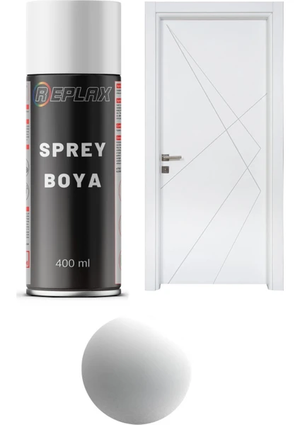 Mat Beyaz Amerikan Kapı Sprey Boyası 400 Ml