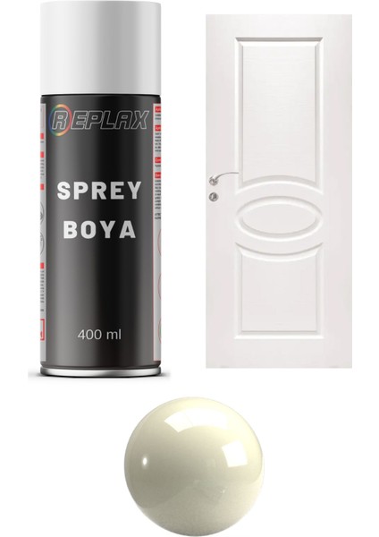 Kırık Beyaz Amerikan Kapı Sprey Boyası 400 Ml