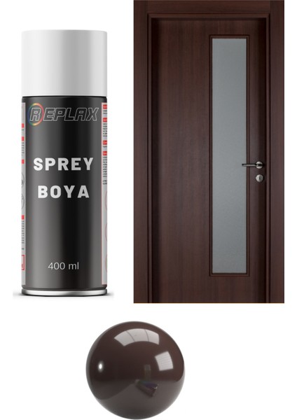 Kahverengi Amerikan Kapı Sprey Boyası 400 Ml