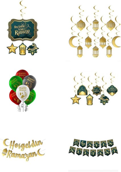 Ramazan Süsleri Set 23 Parça