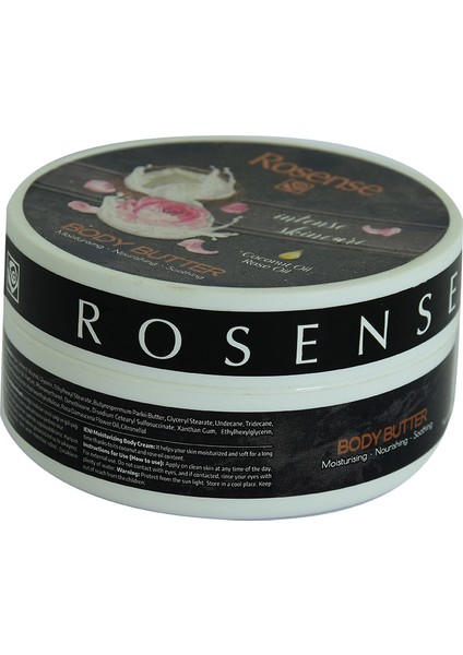 Vücut Kremi Body Butter Hindistan Cevizi Yağı ve Gül Yağlı Nemlendirici Bakım 150 ml fırsatları