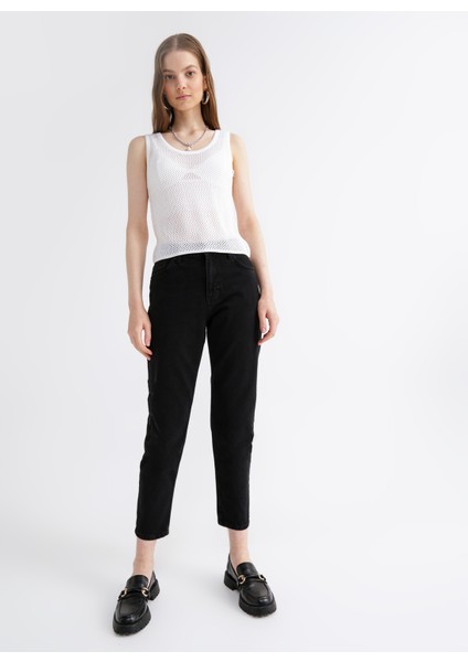 Denim Pantolon, 28, Siyah