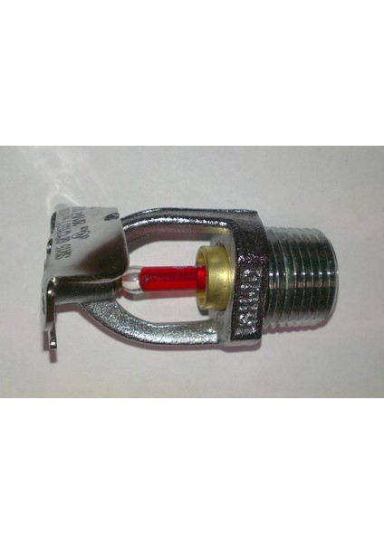 Ul Hız Duvar Tip Yangın Sprink Krom 68 C Kırmız 1/2 Sr
