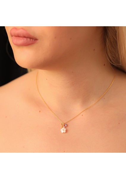 925 Ayar Gümüş Manolya Kelebek Kolye fiyatları