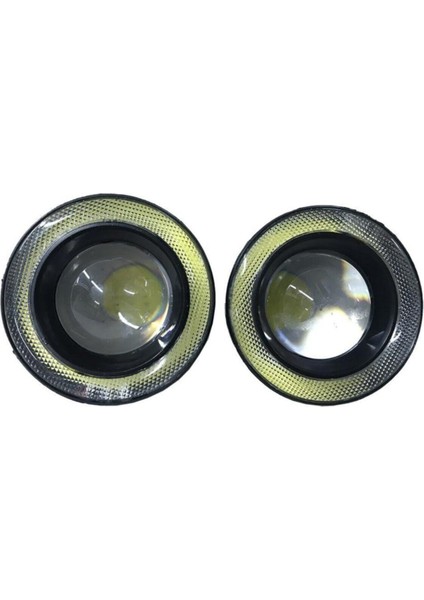 King Star Universal Mercekli LED Angel Sis Farı, 76MM