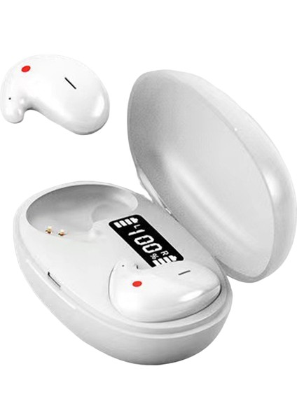Iettndg Kablosuz Yüksek Doğruluk Akıllı Gürültü Azaltma LED Dijital Ekran Bluetooth Uyumlu 5.3 Mini Android Için iPhone Için Kulak Içi Kulaklık (Yurt Dışından)