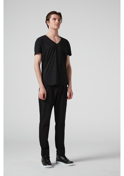 V Yaka Erkek T-Shirt modelleri
