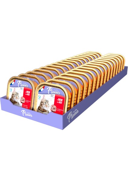 Beef Pate Adult Cat Sığır Etli Yaş Yetişkin Kedi Maması 100Gr