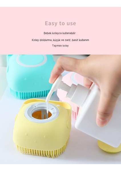 Çok Fonksiyonlu Bebek Yetişkin Evcil Hayvan Silikon Banyo Fırçası (Yurt Dışından) fiyatları