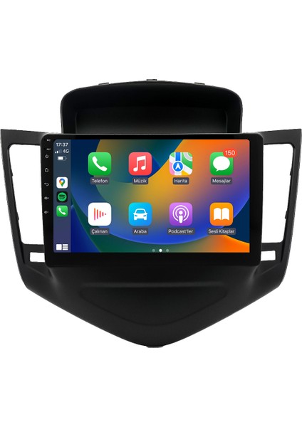 Chevrolet Cruze (2009-2012) Android 14 Multimedya - 4 GB Ram - 64 GB Hafıza - Carplay CRV-4050XD