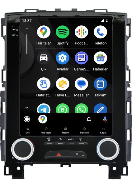 Renault Megane 4 Android 14 Multimedya - 2 GB Ram - 32 GB Hafıza - Carplay CRV-4453XT