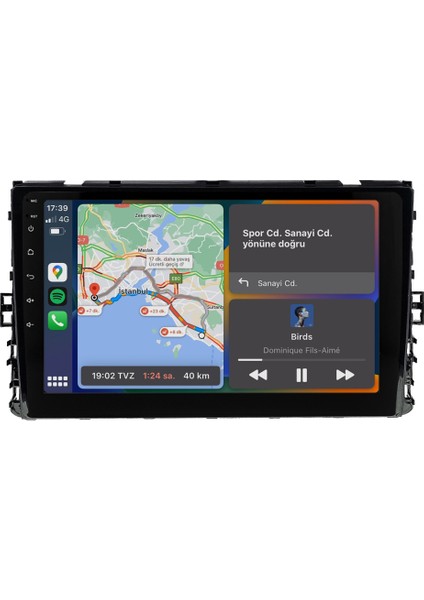 Volkswagen Transporter (2019-2022) Android 14 Multimedya - 4 GB Ram - 64 GB Hafıza - Carplay CRV-4579XD