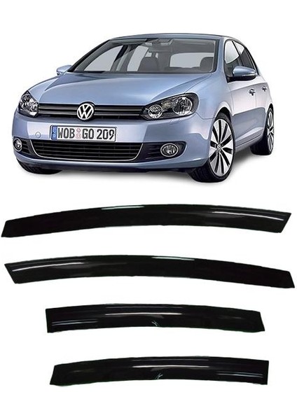 Kıngstar Volkswagen Golf 6 2009-2012 Cam Rüzgarlığı