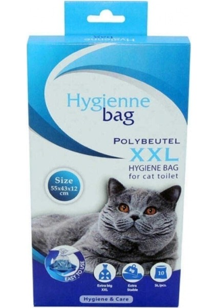 Hygienne Bag Kedi Kumu Torbası 10 Lu