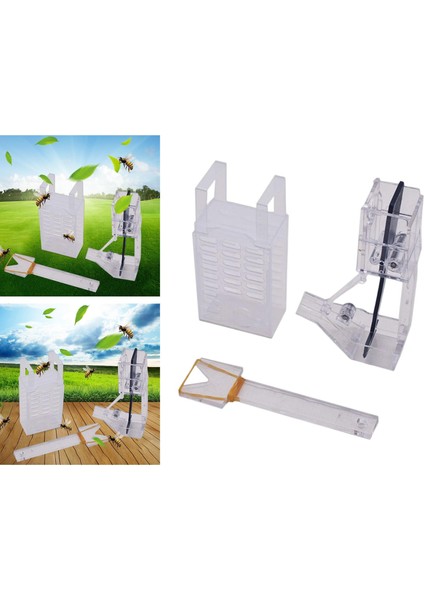 3'lü Kraliçe Arı Kafes Arı Catcher Arıcı Dış Mekan Için Yetiştirici Araçları (Yurt Dışından) fırsatları