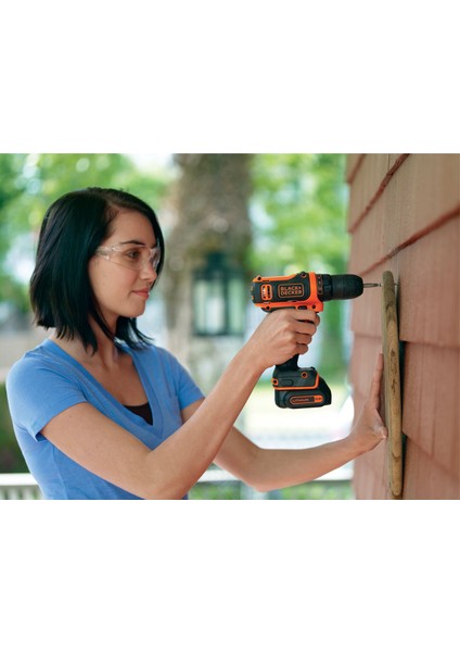 Black & Decker Bdcdd12K 10.8Volt/1.5Ah Li-ion Akülü Vidalama