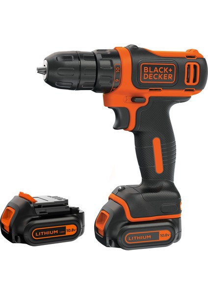 Black & Decker Bdcdd12K 10.8Volt/1.5Ah Li-ion Akülü Vidalama