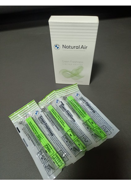 Bmw Natural Air Green Freshness Limited Edition 3 Adet modelleri