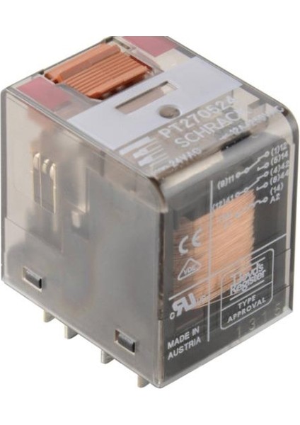230 Vac 2 C/o 12A End. Röle
