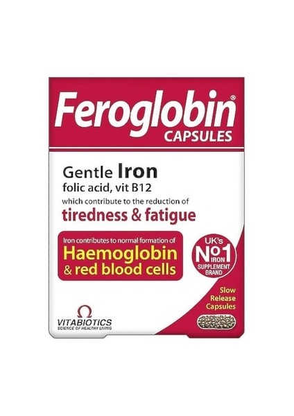 Biotics Feroglobin 30 Kapsül