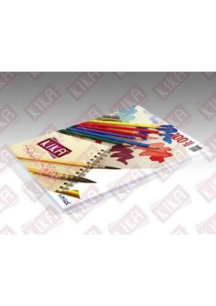 Kika 100 Adet Resim Kağıdı 35 x 50 cm