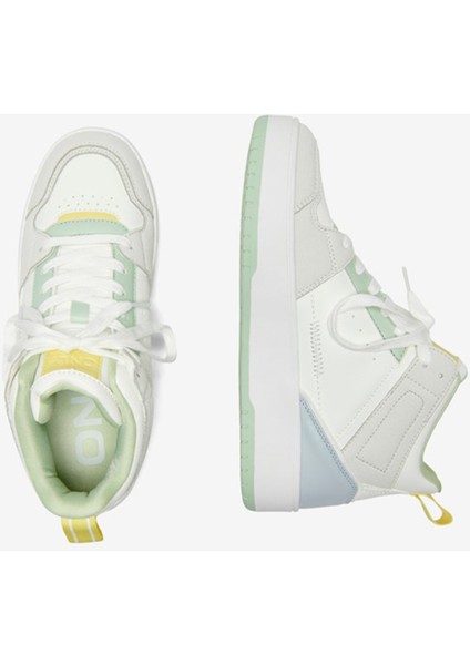 Sneaker Beyaz Mavi