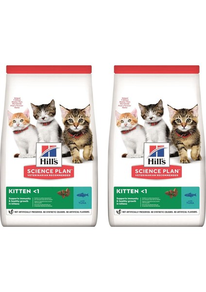 Kitten Ton Balıklı Yavru Kedi Maması 1,5 kg 2 Adet
