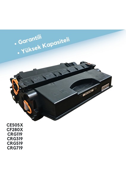 YKT Teknoloji CE505X (505X) Muadil Toner