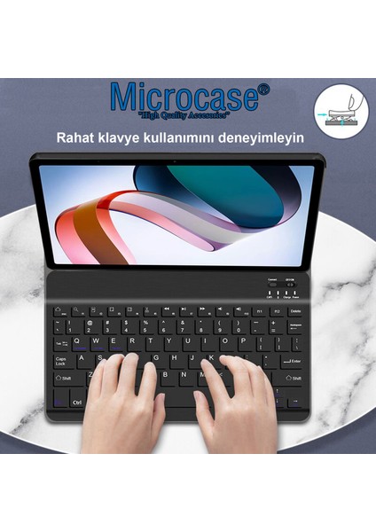 Xiaomi Redmi Pad 10.61 Inch Bluetooth Klavyeli Standlı Kılıf - Bkk1