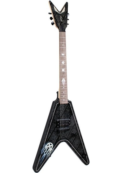 Static x Vx Binary Gloss Flying V Elektro Gitar
