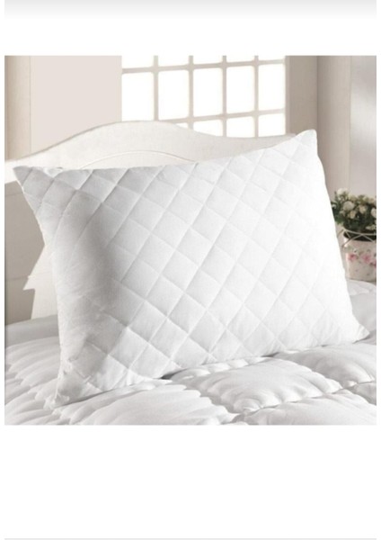 KAPITONELİ SIVI GEÇİRMEZ YASTIK ALEZİ YASTIK KORUYUCU 50X70CM EBATINDA 100% PAMUKLU