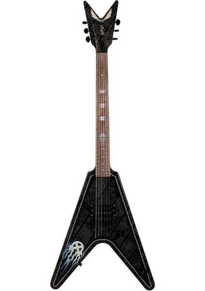 Static x Vx Binary Gloss Flying V Elektro Gitar