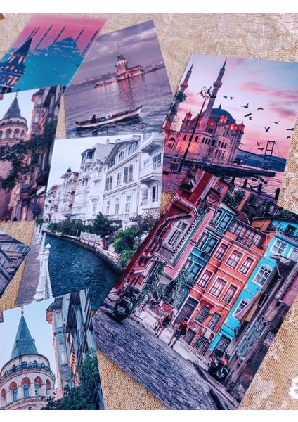 Istanbul Temalı Vintage Scrapbook Seti Ajanda Planlayıcı Bullet Journal Için Uygundur modelleri