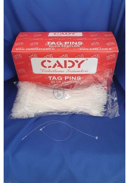 Elle Geçmeli Kılçık 5000 Adet 3-4-5-7-9 İnç Etiketleme İçin Kullanım
