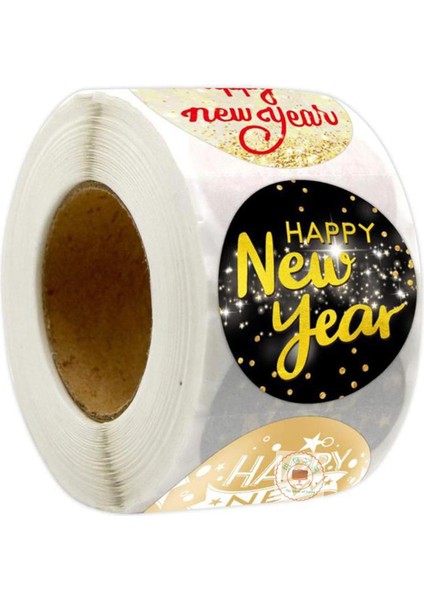 500X Mutlu Yıllar Çıkartmaları (Yurt Dışından) fiyatları