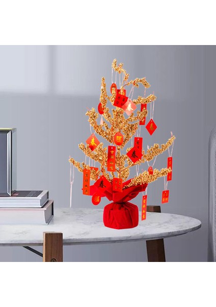 Çin Şanslı Ağaç Bahar Festivali Süs 50 cm H (Yurt Dışından)