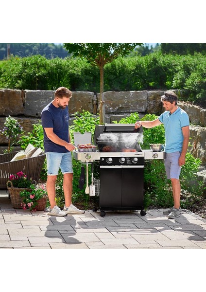 Videro G3-S Vario Gazlı Barbekü Istasyonu - Siyah modelleri