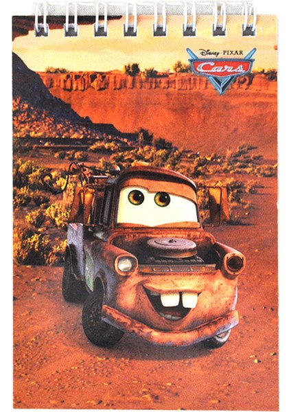 Cars Spiralli Bloknot A7 42YP 3343