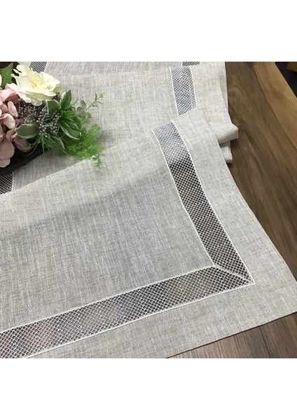 Oya Home Füme Petek Kolber Detaylı RANIR-45*150CM