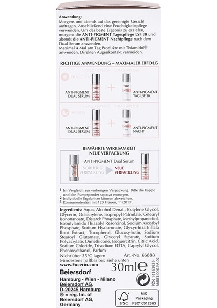 Anti-Pigment 30 ml Çift Etkili Serum Cilt İçin Thiamidol® ve Hyaluronik Asit İçerir modelleri