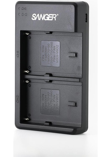 Sony NP-F730 NP-F750 NP-F770 Ikili USB Şarj Cihazı Sanger