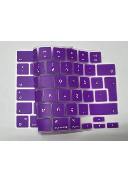 Macbook Pro 14 Inç 2023 A2779 M2 Max Pro Işlemcili Türkçe Q Silikon Klavye Koruyucu fiyatları