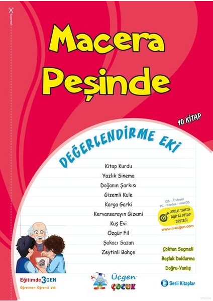 4. Sınıf Macera Peşinde 10 Lu Hikaye Seti 2023