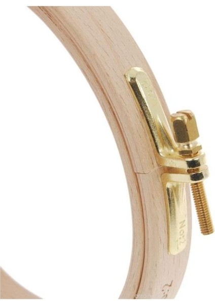 8mm Vidalı Ağaç Kasnak - No:6 Nakış Kasnağı - 250MM - 8mm modelleri