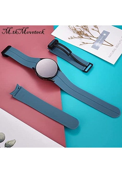 Samsung Galaxy Watch 5 Pro 45MM Uyumlu Kordon Magnetik Tokalı Premum Kayış Magnet Tokalı Liquid Silikoni fırsatları