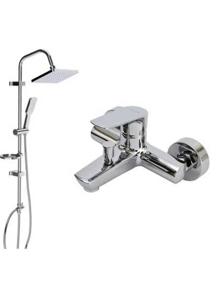 SH630 İkili Duş Seti Takımı (Duş Sistemi+Liva Banyo Bataryası)